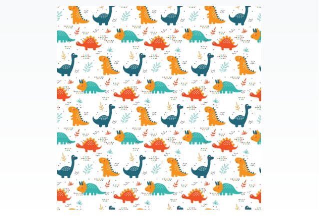 Free Dino Pattern Design