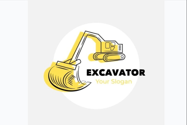 Free Excavator Logo Design