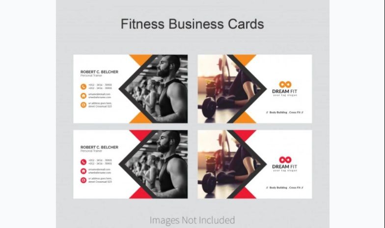 Free Fitness Business Card