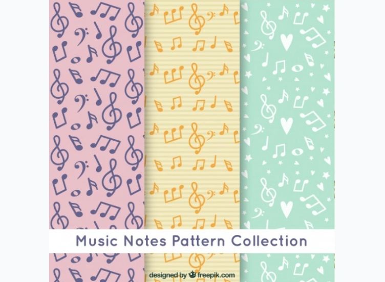 Free Music Pattern Collection