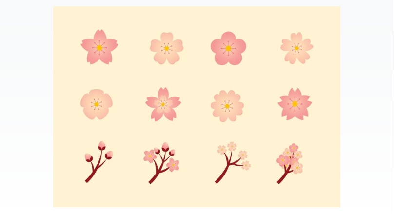 Free Peach Pattern Design
