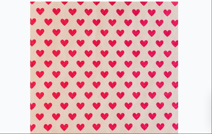 Free Red Hearts Pattern Design