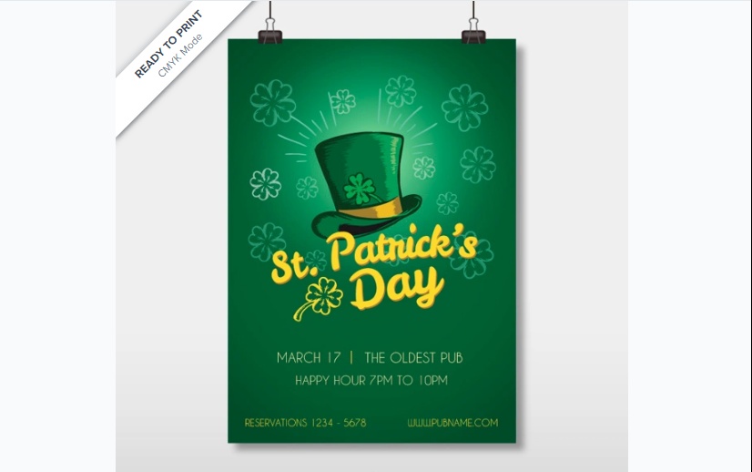 Free St Patricks Day Poster
