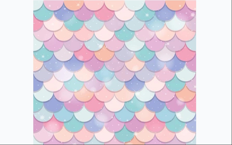 Free Vector Scales Pattern Designs