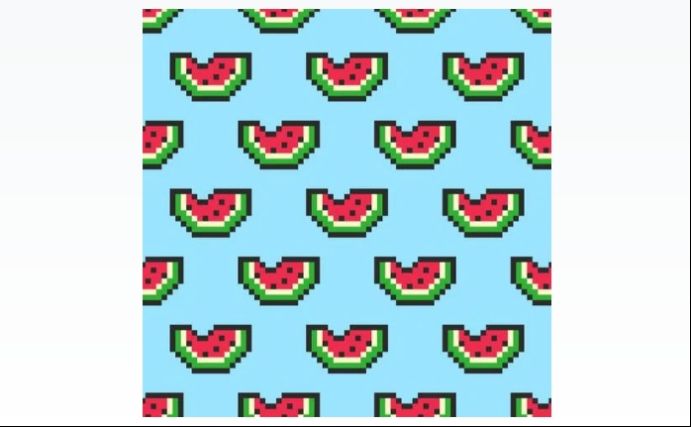 Free Watermelon Pattern Design