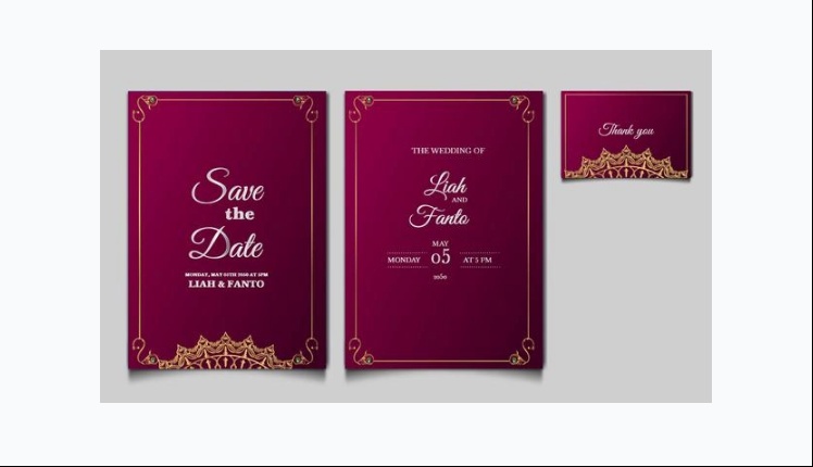 Free Wedding Card Design