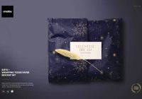 Gift Wrapping Paper Mockup