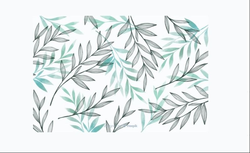 Green Leaves pattern Design