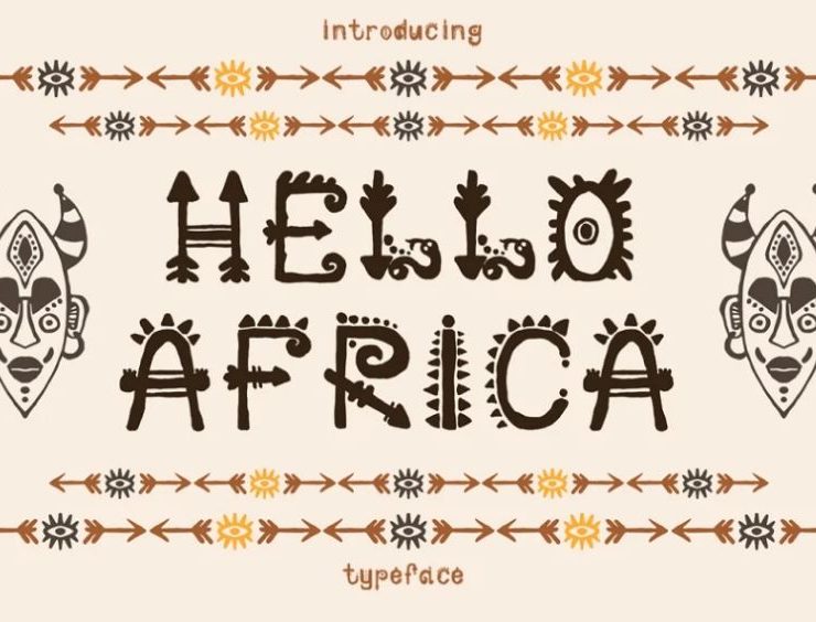 15+ FREE African Fonts TTF OTF Download