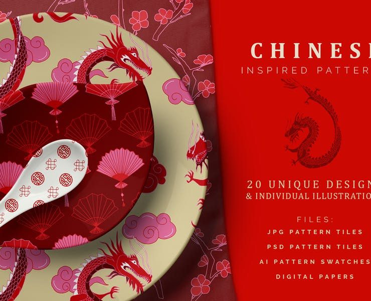 15+ FREE Chinese Patterns Design Vector Download