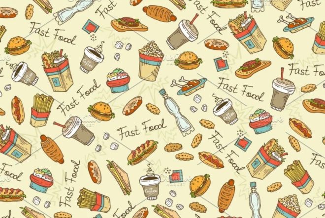 15+ FREE Fast Food Patterns Design Download - Graphic Cloud