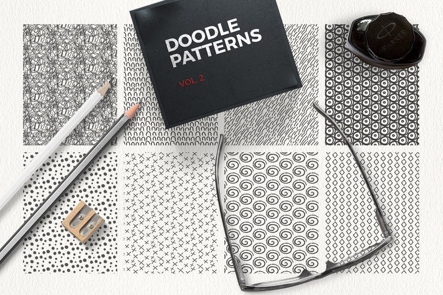 Handmade Doodle Pattern Design