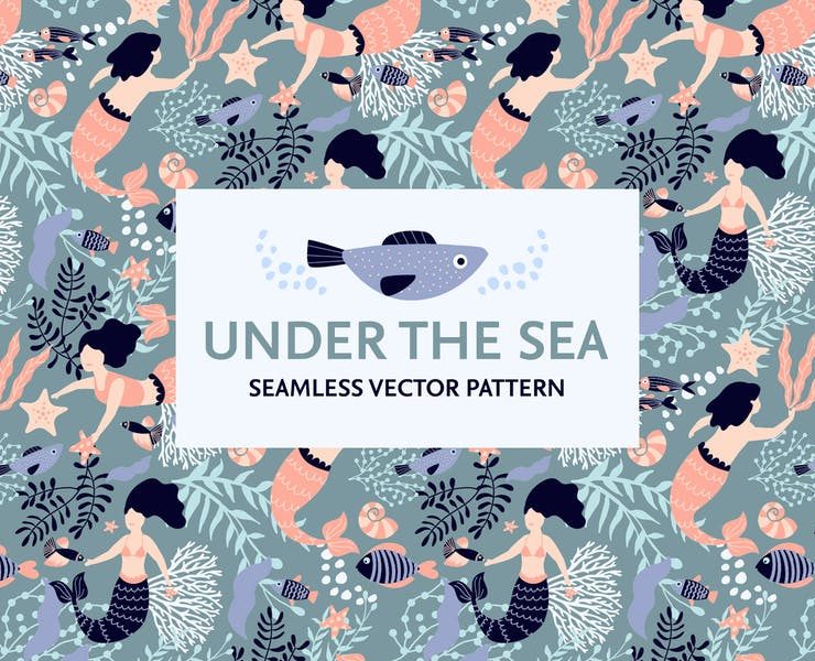 15+ FREE Sea Patterns Design Vector Download