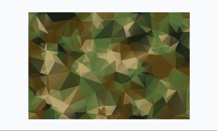 Low Poly Camouflage Design