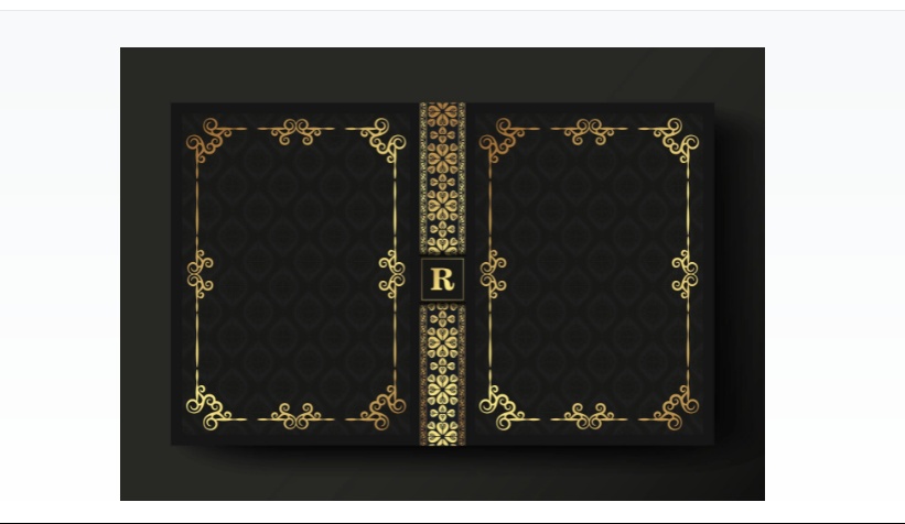 Luxury Ornament Book Covers