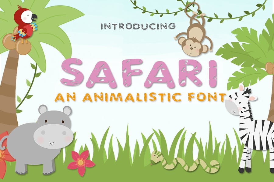 Minimal Safari Fonts