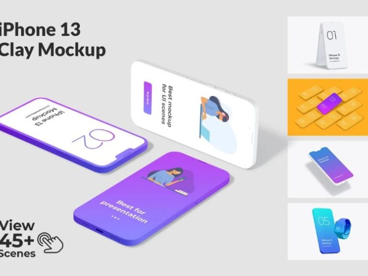 21 Free Iphone 13 Mockup Psd Download Template Graphic Cloud