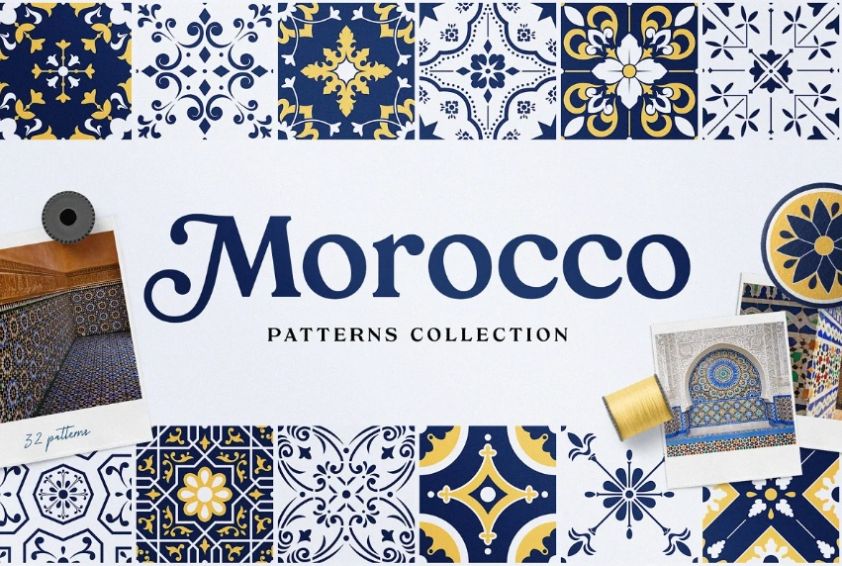 Moroccan Patterns and Ornament Collection