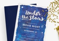 Movie Night Invitation