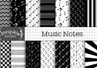 Musical Notes Pattern