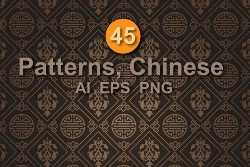 Ornament Style Chinese Pattern Design