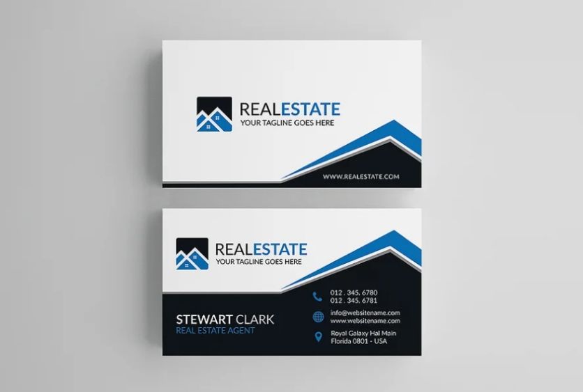 Real Estate Customizable Name Card Template