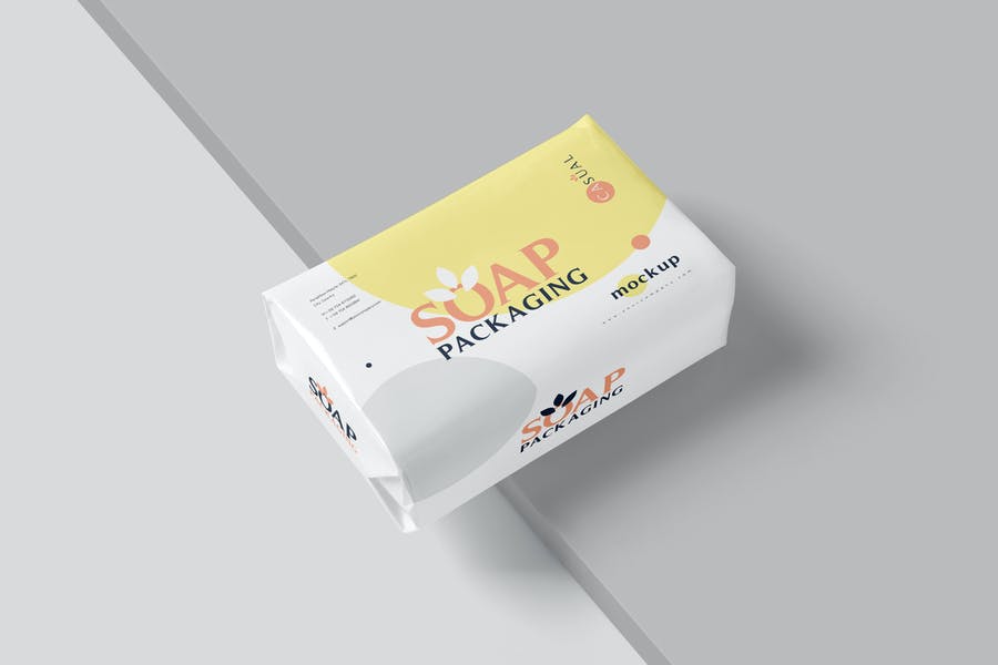 Realistic Soap Packaging mockup