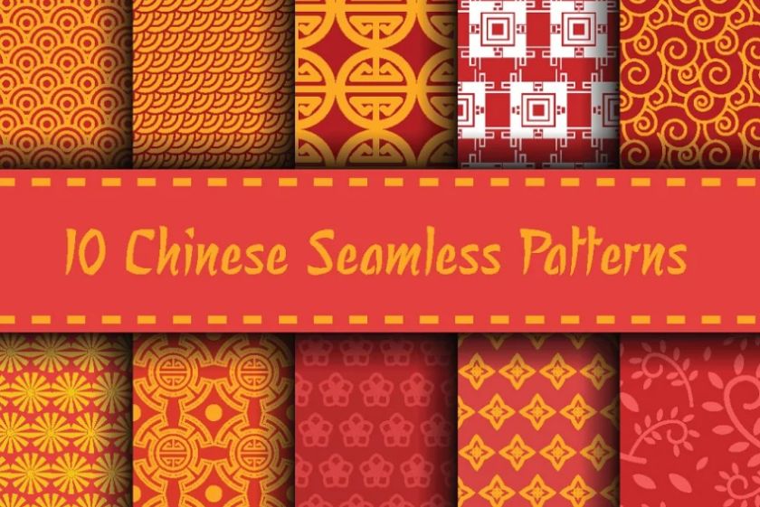 Red Seamless Pattern Designs