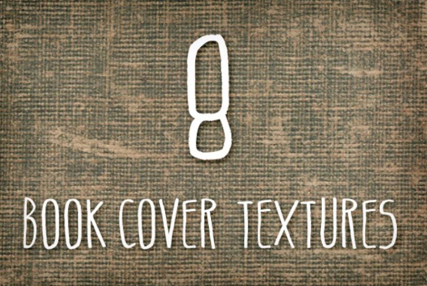 Retro Linen Book Cover Design