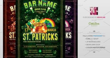 Saint Patrick's Day Flyer