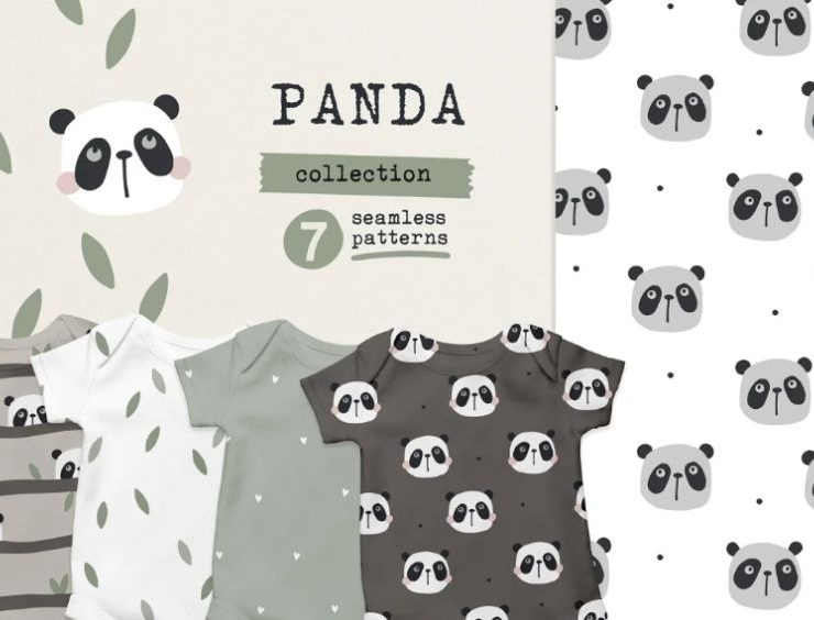 18+ FREE Cute Panda Patterns Design Vector Download