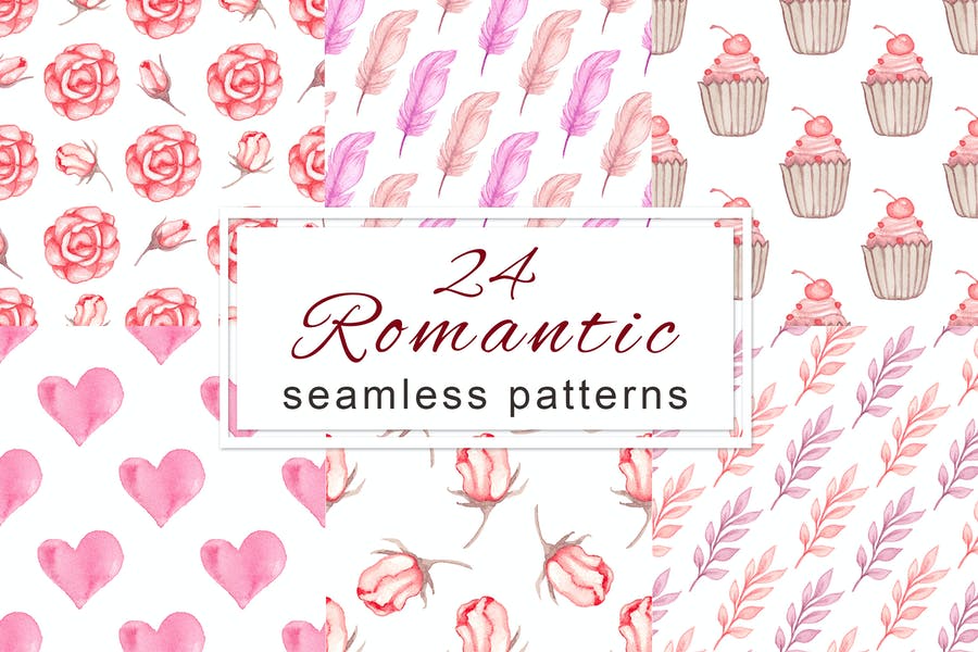 Seamless Valentines Day Pattern