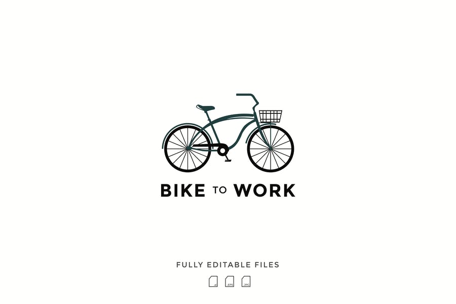 Simple Bike Logo Design