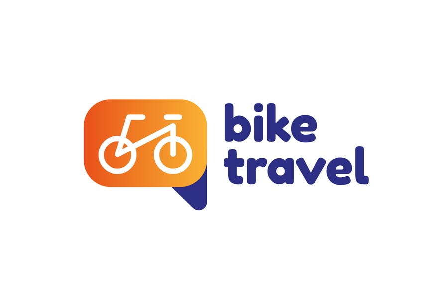 Simple Bike Travel Identity Design