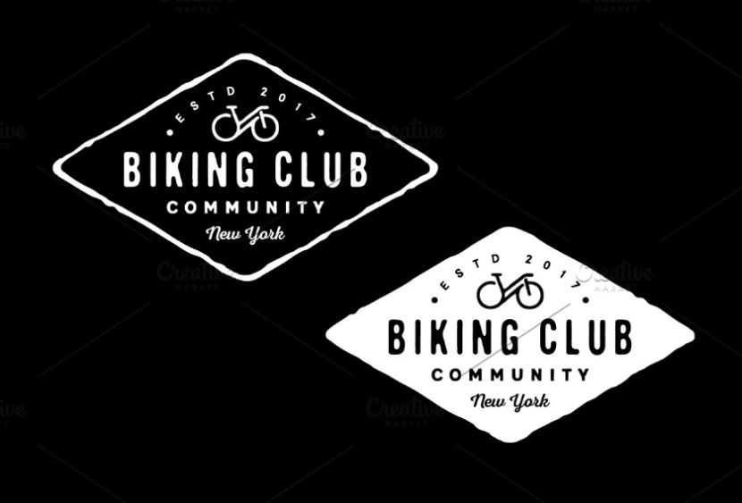 Simple Biking Logo Design