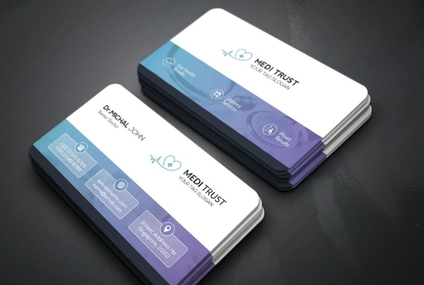 Simple Doctor Business Card Designs