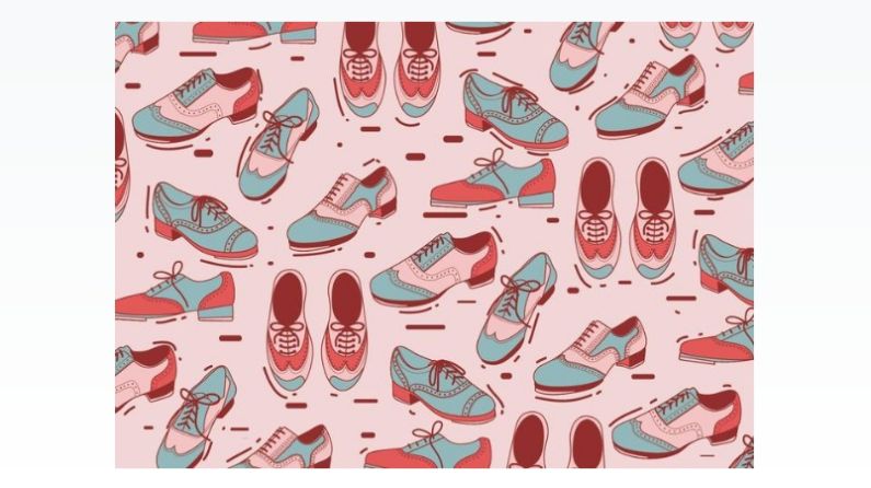 Tap Shoe Pattern Design