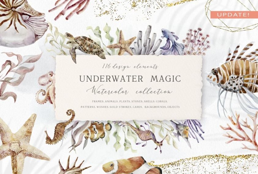Underwater Life Design Collection
