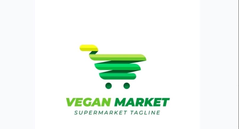 Vegan Market Logo Design