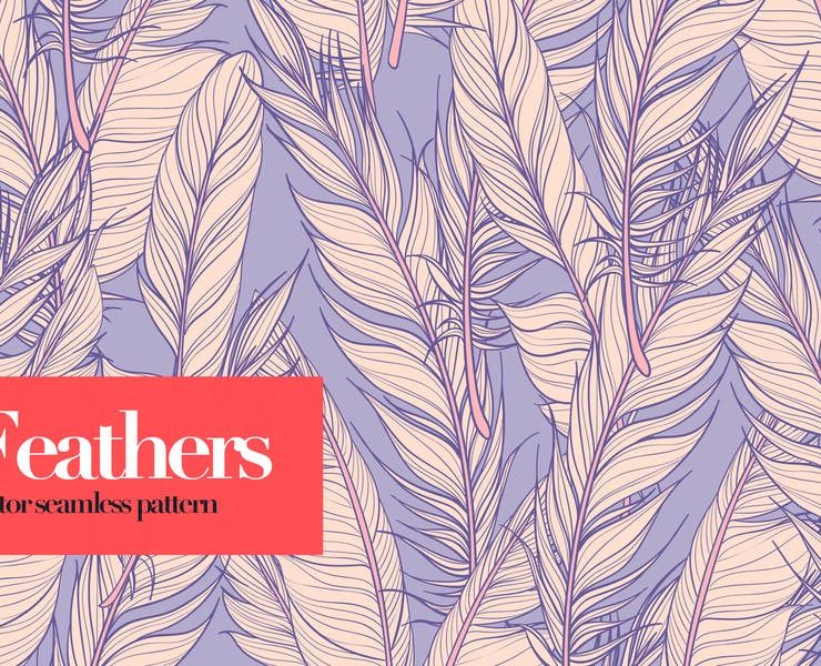 15+ FREE Feather Patterns Design Ai EPS Download