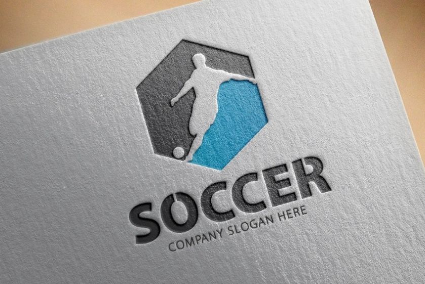 Editable Soccer Team Identity Design