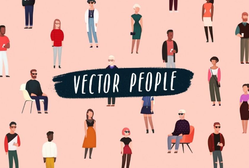 20 Vector People Illustrations
