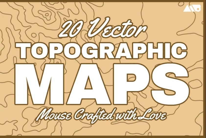 20 Vector Topographic Patterns