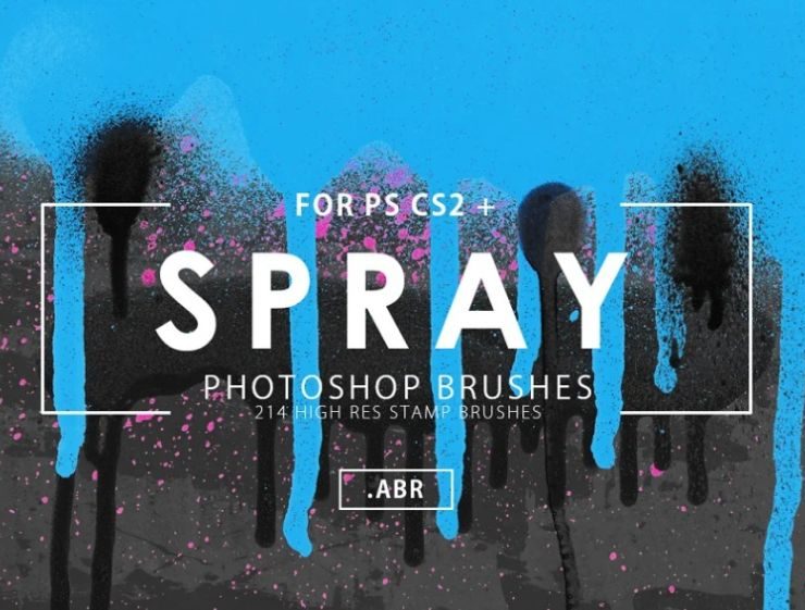 15+ Spray Photoshop Brush ABR FREE Download