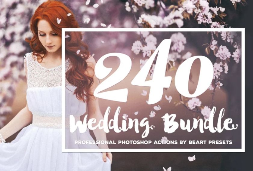 240 Wedding Actions Bundle