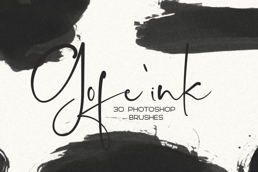 30 Gofe Ink PS Brushes