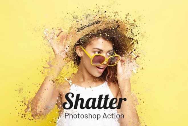 shatter photoshop action free download