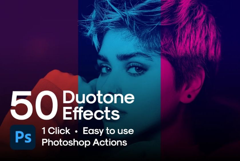 5 Duotone Photoshop Effects