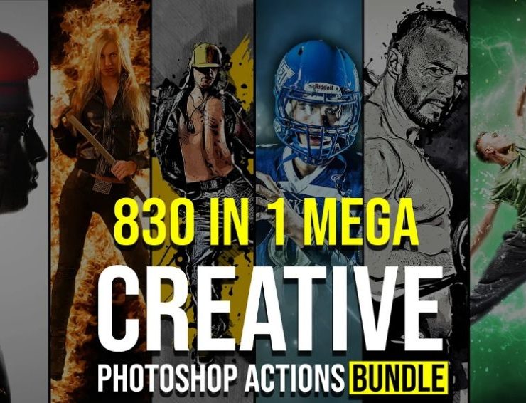15+ Digital Painting Photoshop Actions FREE