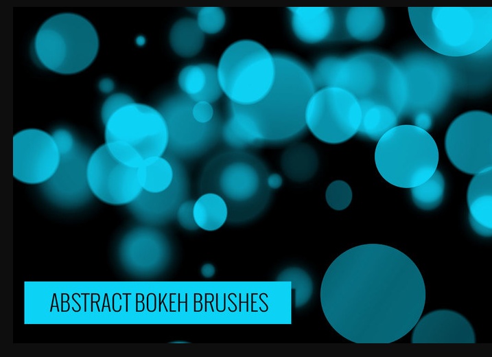 Abstract Bokeh Brushes ABR